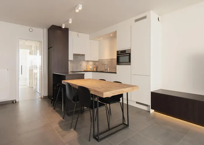 In Belgium With Private Terrace 公寓 奥斯滕德